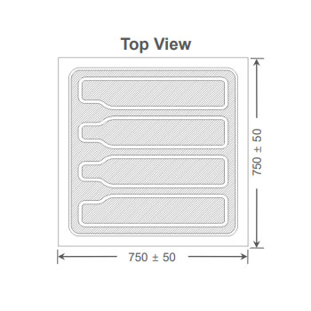 40x40mil 308nm UVB